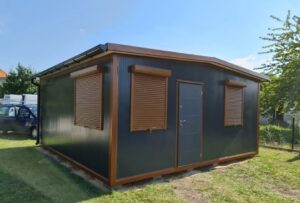Maison Conteneur 35 m² « A Cottage » – Habitation 4 Saisons (Isolation Polyuréthane 100 mm)