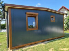 Maison Conteneur 35 m² « A Cottage » – Habitation 4 Saisons (Isolation Polyuréthane 100 mm)