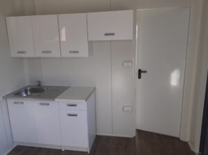 Maison Conteneur 35 m² « A Cottage » – Habitation 4 Saisons (Isolation Polyuréthane 100 mm)