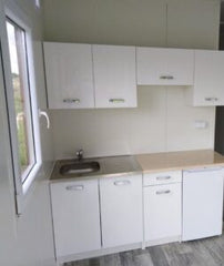 Maison Conteneur 35 m² « A Cottage » – Habitation 4 Saisons (Isolation Polyuréthane 100 mm)