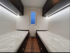Mobil-Home « Campo III » 12x4m – Grand Format avec 4 Chambres (Pré-équipement Gaz)