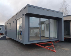 Mobil-Home « Campo III » 12x4m – Grand Format avec 4 Chambres (Pré-équipement Gaz)