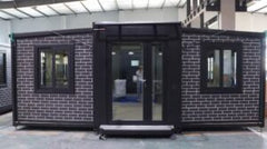 Tiny House Extensible Stahlworks « Deluxe » Édition 2025 – 36 m² (19x20′) avec Salle d'Eau Complète
