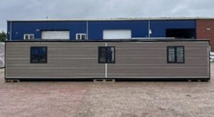 Tiny House XXL « Dallas De Luxe » 12m (75 m²) – Chalet Extensible 3 Chambres & Finitions Marbre