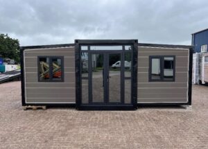 Tiny House XXL « Dallas De Luxe » 12m (75 m²) – Chalet Extensible 3 Chambres & Finitions Marbre