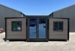 Tiny House XXL "Dallas De Luxe" 12 Mètres – Chalet Pliable 3 Chambres avec Finitions Premium