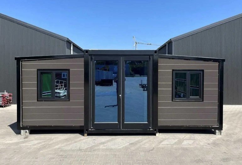 Tiny house extensible Dallas De Luxe dépliée