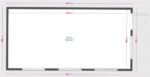 Bungalow de Bureau Monobloc 18m² (6x3m) – Isolation Thermique 100mm (4 Fenêtres + Chauffage) – Image 4