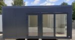 Module Commercial Vitré 18m² (6x3m) avec Sanitaires – Isolation Premium 100mm (Showroom / Bureau de vente) – Image 6