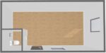 Bungalow de Bureau Monobloc 18m² (6x3m) avec Sanitaires – Isolation Premium 100mm (Usage 4 Saisons) – Image 4