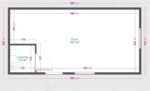 Bungalow de Bureau Monobloc 18m² (6x3m) avec Sanitaires – Isolation Premium 100mm (Usage 4 Saisons) – Image 6