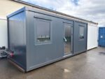 Container de Bureau "Anthracite Edition" – Unité d'Exposition en Promotion (Vitrage Effet Miroir & Isolé)