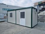 Monobloc de Bureau 6x2,5m (15m²) – Avec Climatisation Hisense et Grilles de Protection