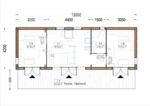 Maison Modulaire en Bois "Vista Cabin" – 49 m² (2 Chambres & Design Scandinave) – Image 5