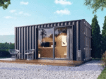 Module Habitable T0 en Conteneur (4x3m) – Design Moderne & Isolation Premium en Laine de Roche