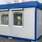 Module Commercial 29,4 m² (6x4,9m) – Boutique Préfabriquée Isolée avec Volets et Chauffage